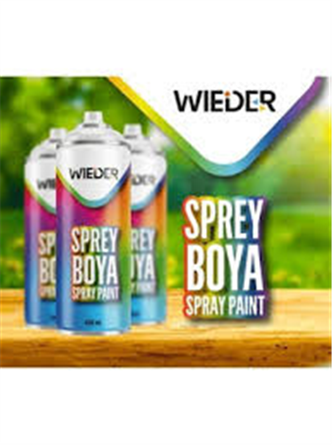 WİEDER SPREY BOYA 225 ML KIRMIZI